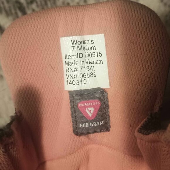 L.L.Bean Women's Wildcat Pro Primaloft Mid Calf Winter Boots Leather Brown Tek 2 - Picture 8 of 9